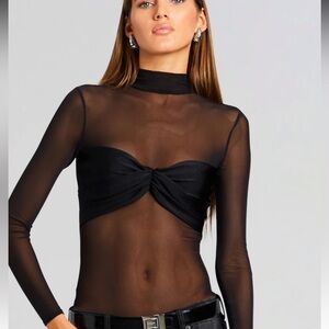 Retrofete Bodysuit Mesh